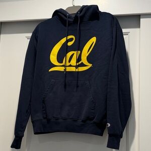Champion Cal / Berkeley Dark Blue Hoodie with front pocket